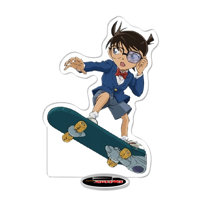 Anime Game Merchandise Detective Conan Shinichi Kudo Acrylic Stand Figure Campus Merchandise Gift