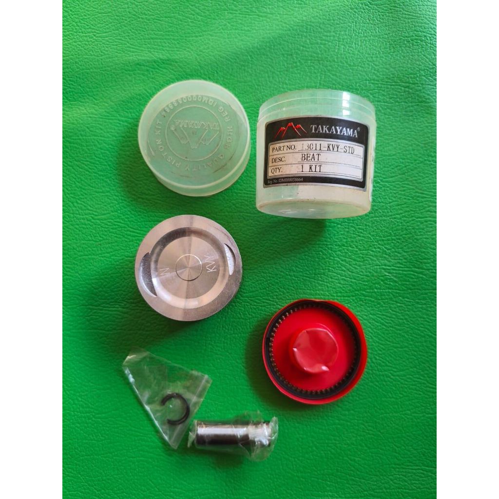 Piston seher komplit ring OS standar Honda Beat karbu