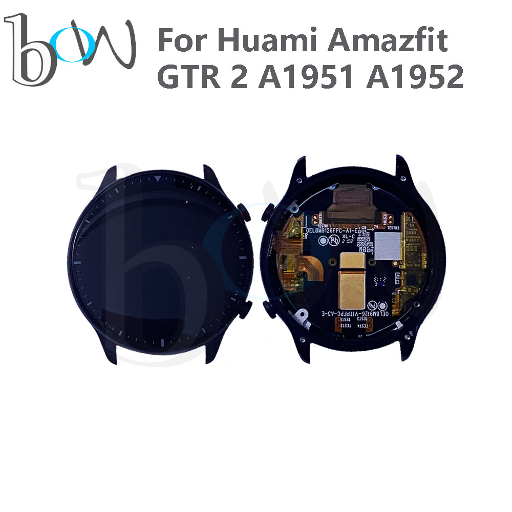 For Huami Amazfit GTR 2 A1951 A1952 LCD splay Touch Screen gitizer Glass Panel Full Assembly For Ama