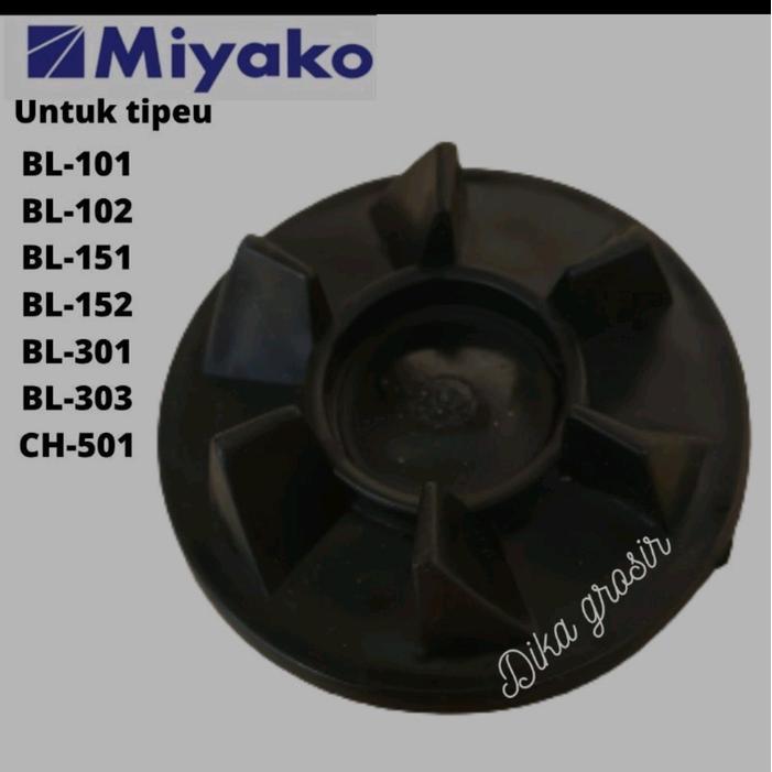 Konektor Blender Miyako Model Baru Gigi Plastik BL-101PL BL-102PL BL-101GS BL-102GS BL-151PF BL-152P