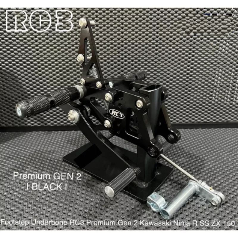 promo toko FOOTSTEP STEP UNDERBONE RC3 PREMIUM MODEL YSP UNDERBONE NINJA R RR SS ZX MODEL YSP