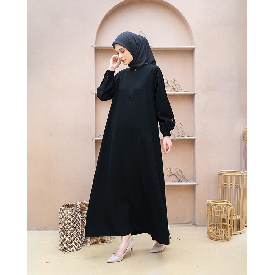 Heaven Lights - Elma Dress - Gamis Polos Wanita Muslim