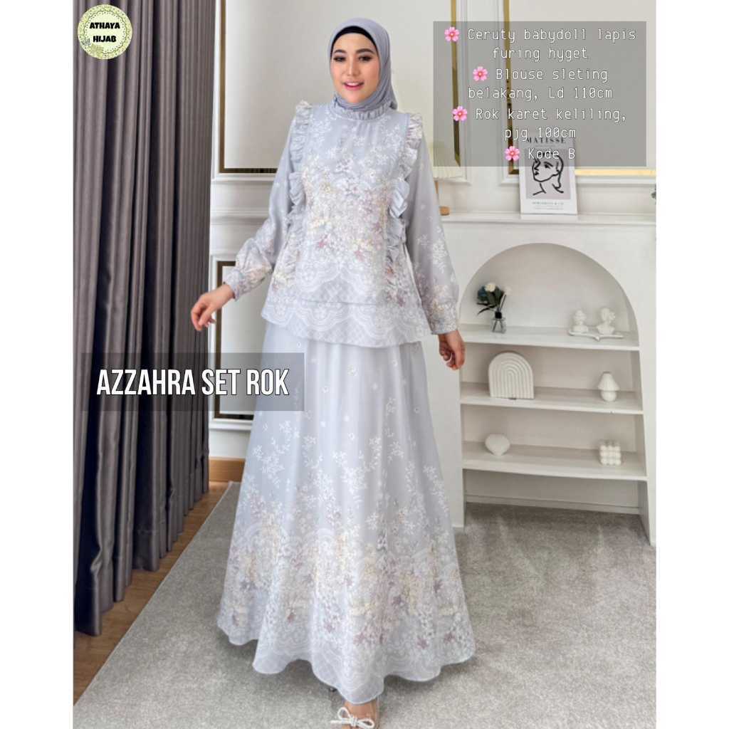 2911   AZZAHRA SET ROK by AtHAYA   // ONESTUFF