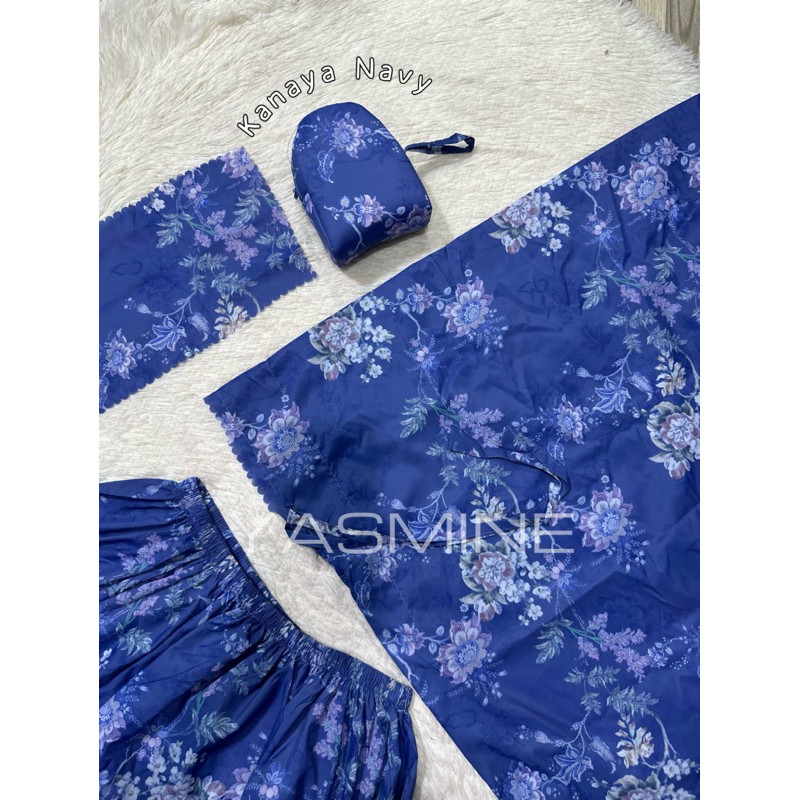 Mukena Travel Pouch Mukena Travel Parasut Korea Full Motif 2in1 tas oval