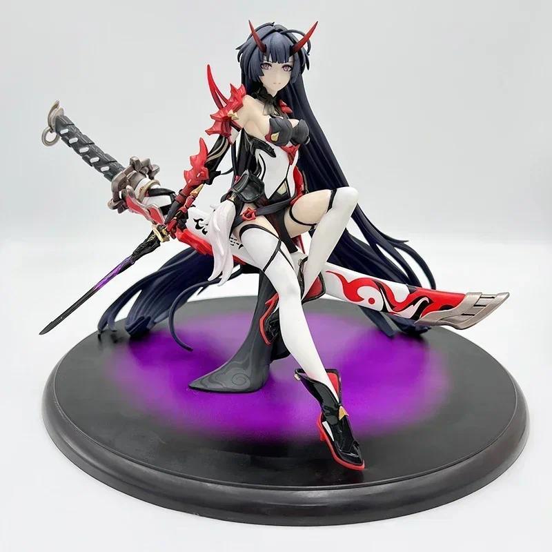 25cm Honkai Impact 3rd Mei Raiden Anime Figure Houkai Gakuen Kiana Kaslana Action Figure Acheron Fig