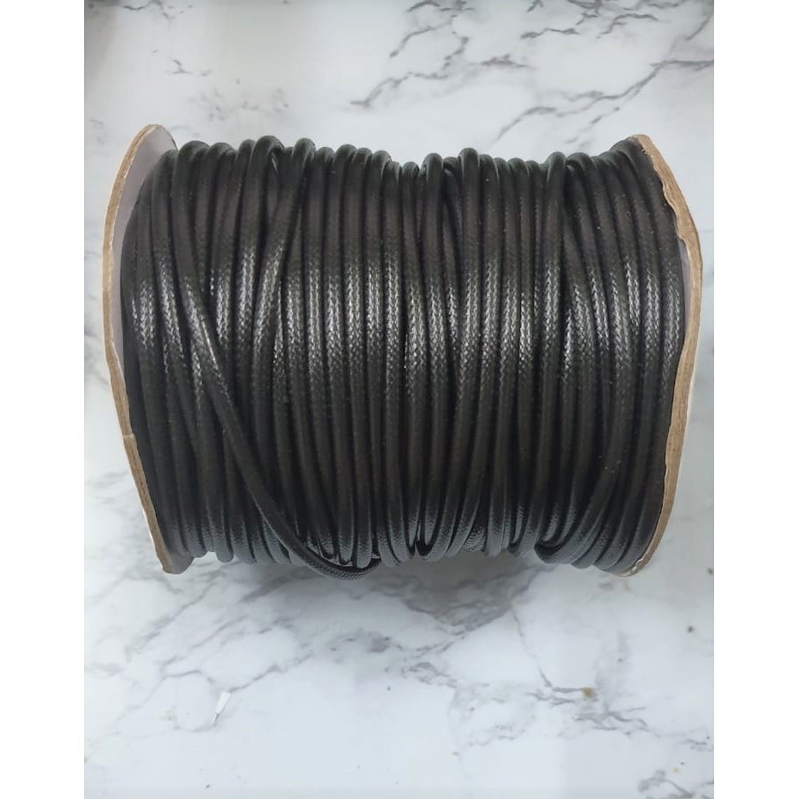 Tali Korea Kulit 3mm / 5mm / Bahan Tali Kalung