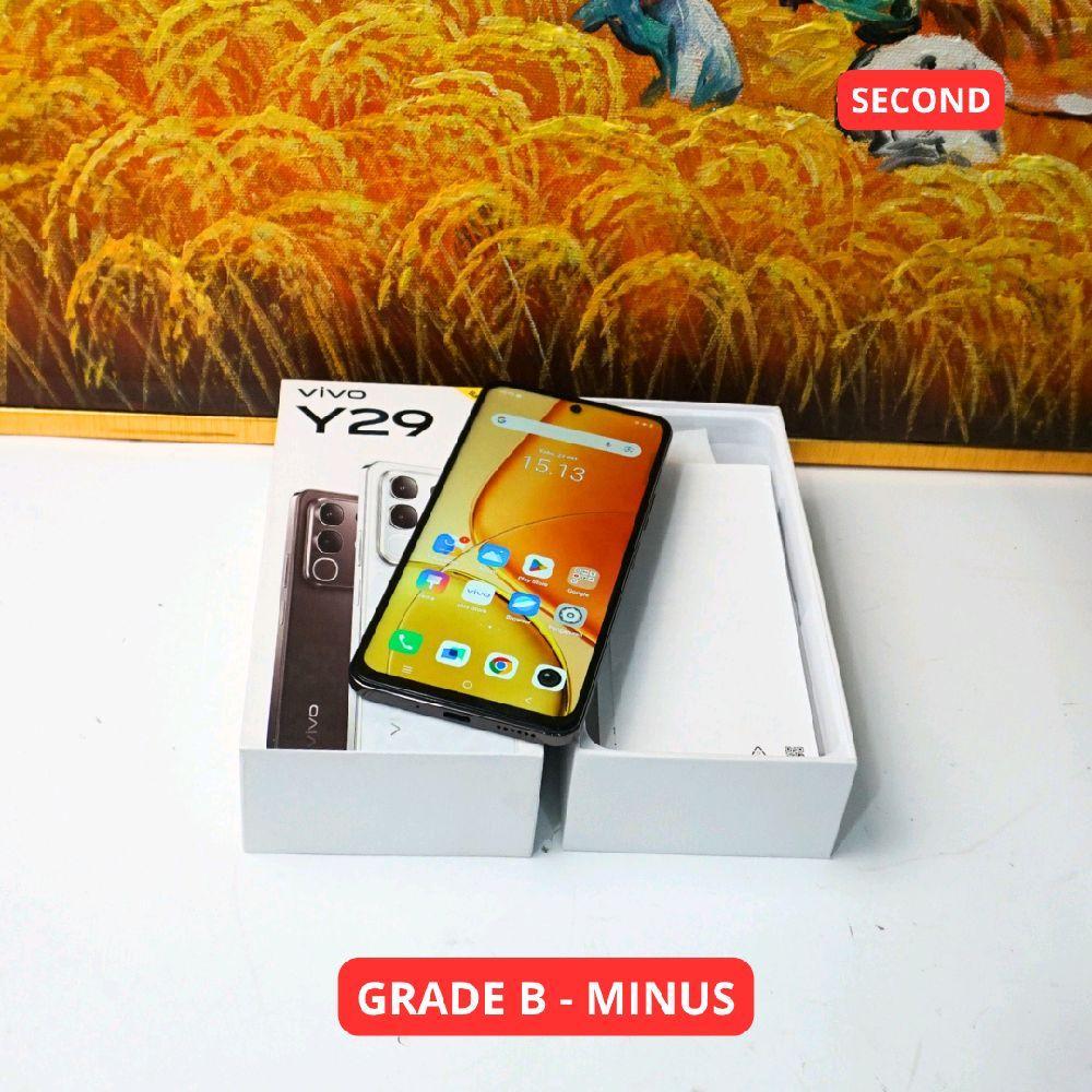 VIVO Y29 6/128 GB - MINUS HP SECOND ORIGINAL SINAR MUTIARA CELL (397691)