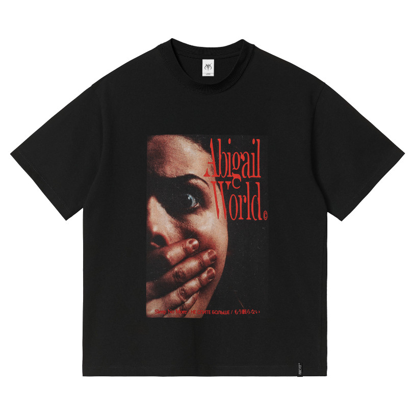 Kaos Best Seller Abigail Clothing - ''STRAIN'' - Shortsleeve T-Shirt