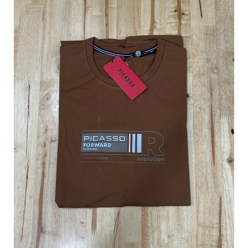 PROMO [PICASSO] Baju Kaos Oblong Pria Picasso Original Bahan Tebal Distro Premium