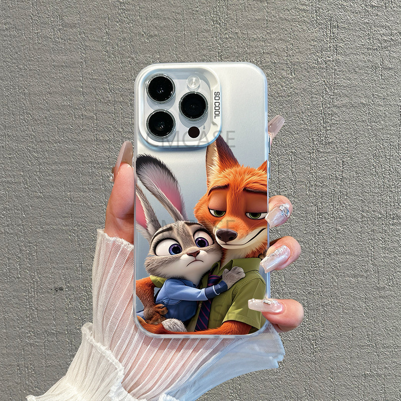 Case HP Desain Unik Zootopia iPhone 14 8 15 SE2 XR 6 6s X 11 12 13 Max 7Plus XS PlusProMax SE3 XS Pl