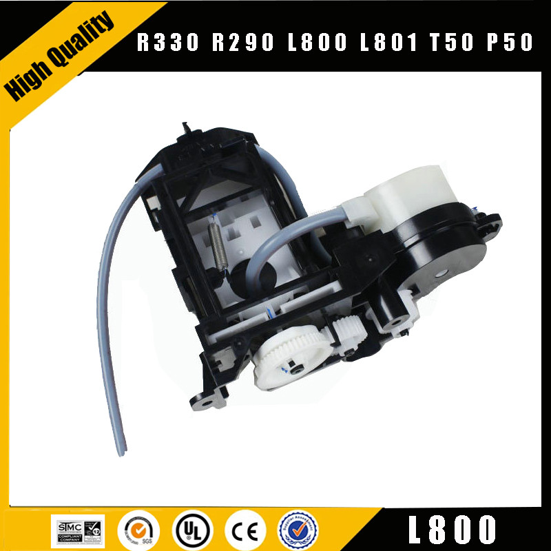 For Epson L800 R330 T50 P50 L801 L805 ink suction pump cap station for A4 UV DTF DTG printer parking