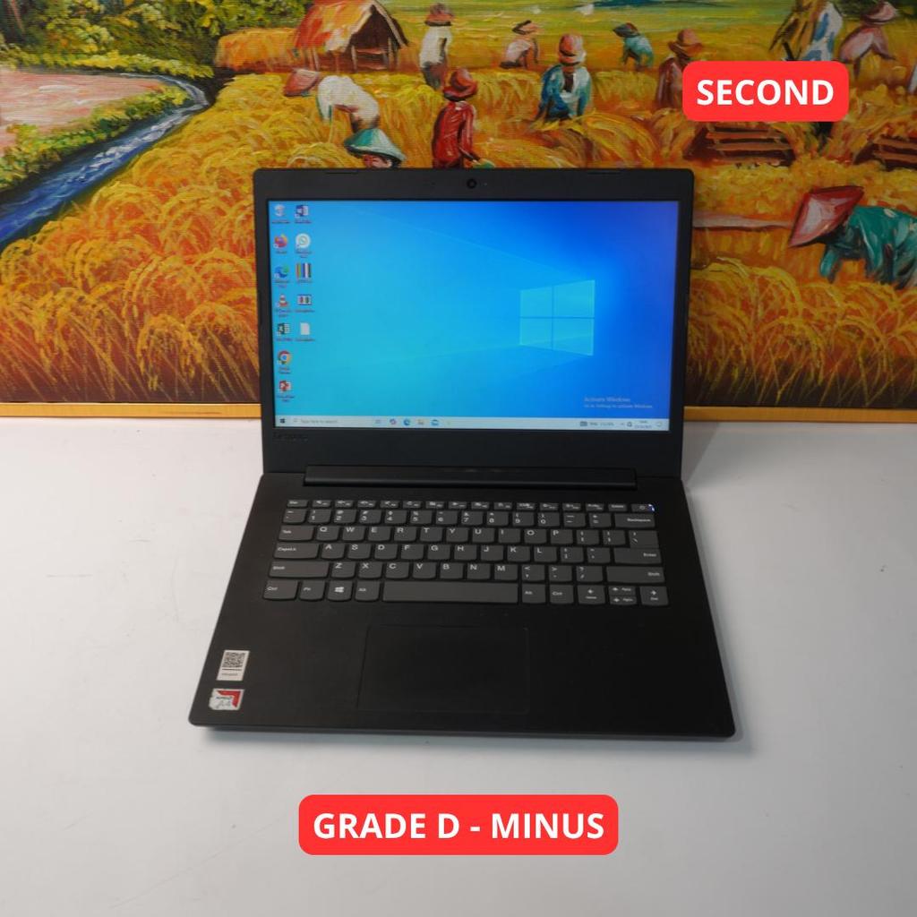 LENOVO 81MS AMD A9 9425 4 GB (14") GRADE D - MINUS LAPTOP SECOND ORIGINAL SINAR MUTIARA CELL