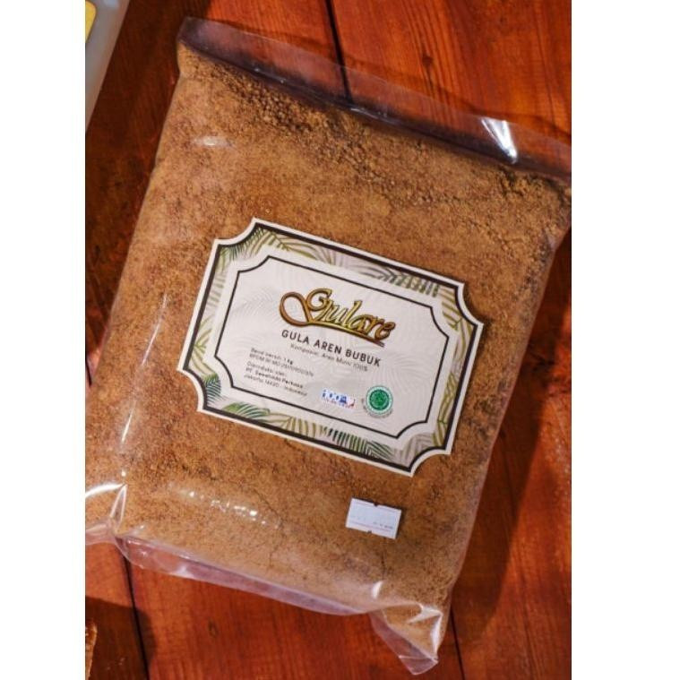 Palm Sugar Gulare / Gula Aren Bubuk Gulare - 1 Kg