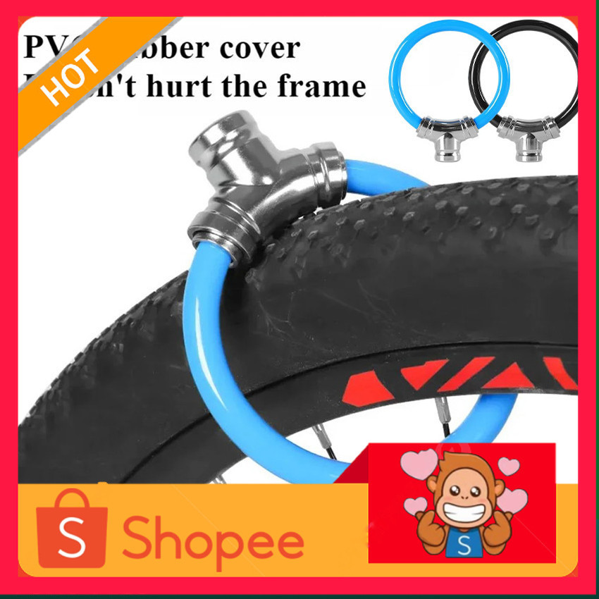 Kunci Cincin Sepeda Anti Maling Otomotif Kunci Gembok Sepeda Anti Maling Kunci Rantai Sepeda Tahan A