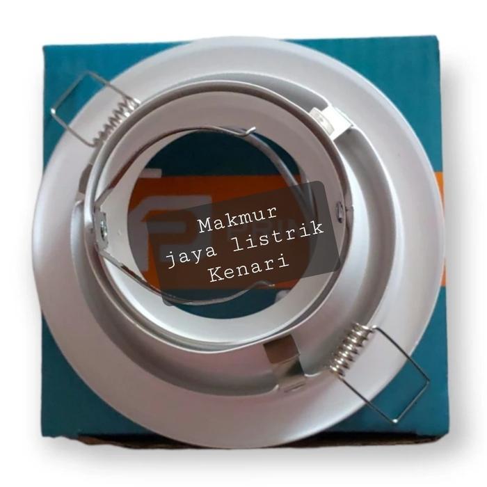 Primax Casing Lampu Mr16 Downlight Mr16 Tusuk Putih - Putih