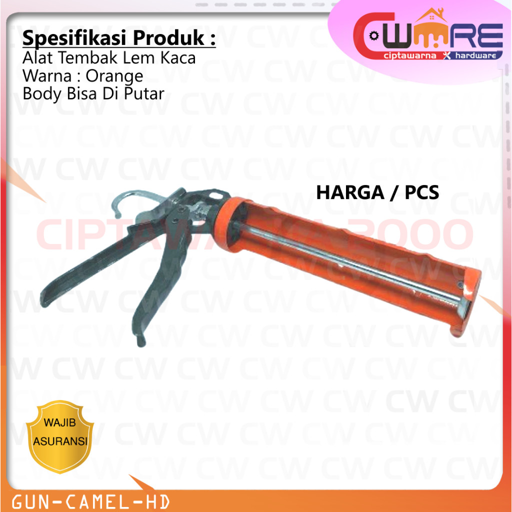 CAMEL LEM SILIKON LEM KACA LEM SEALANT SILICON GLUE - D3 CWS