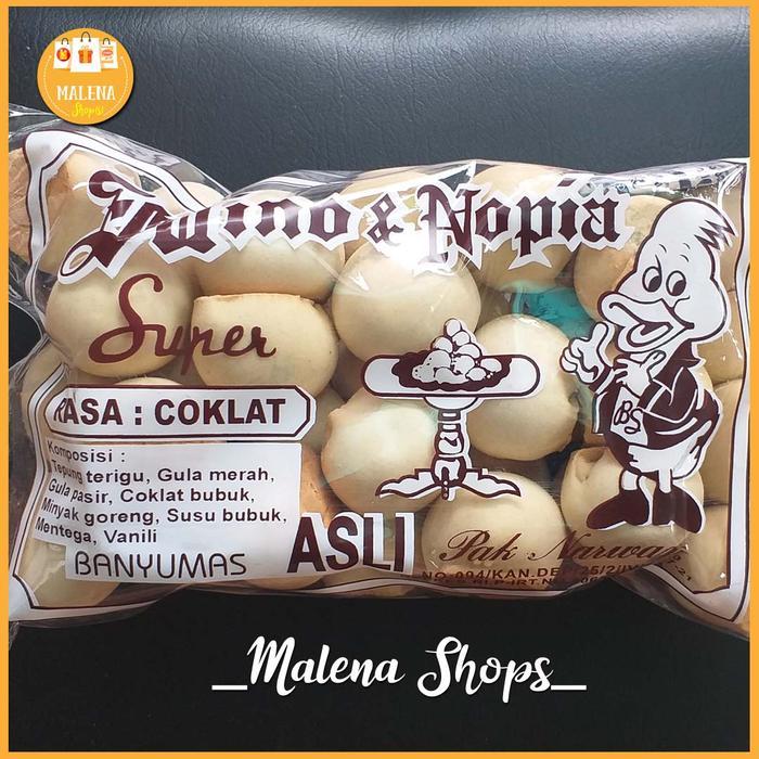 Store Foods Mini Nopia/Mino Rasa Coklat Pak Narwan/Jajanan Tradisional Banyumas