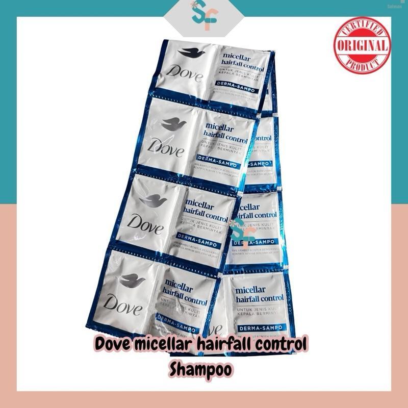 [RENCENG] DOVE Micellar Hairfall Control Shampoo Conditioner Isi 12 Sachet