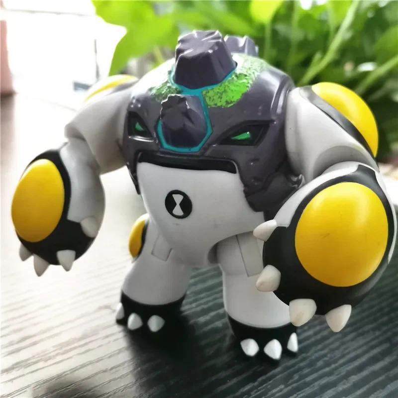 Anime Figure BEN10 Kineceleran Four Arms Articulation Diamondhead Tennyson 10 Collection of Ornament