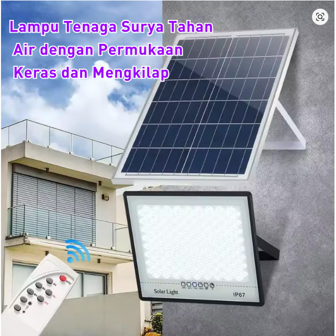 lampu tahan air tenaga surya lampu taman hias tenaga surya outdoor lampu jalan led tenaga surya 1000