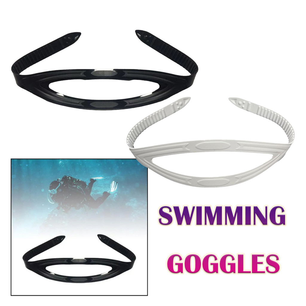 Tali masker selam Kompatibel dengan sebagian besar merek masker selam Tali masker selam karet