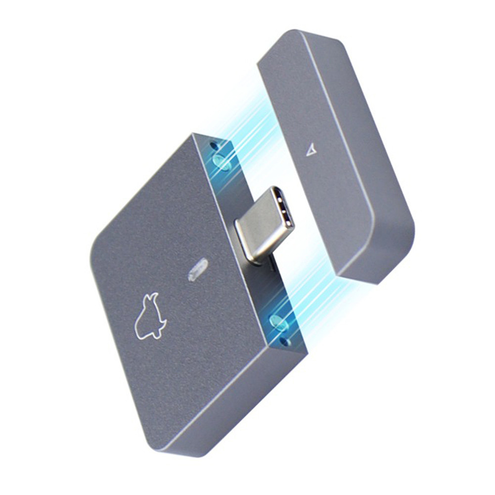 M2 NVMe 2230 SSD Enclosure USB C Adapter 10Gbps USB32 Gen2 External Case Box for M2 2230 NVMe SN740S