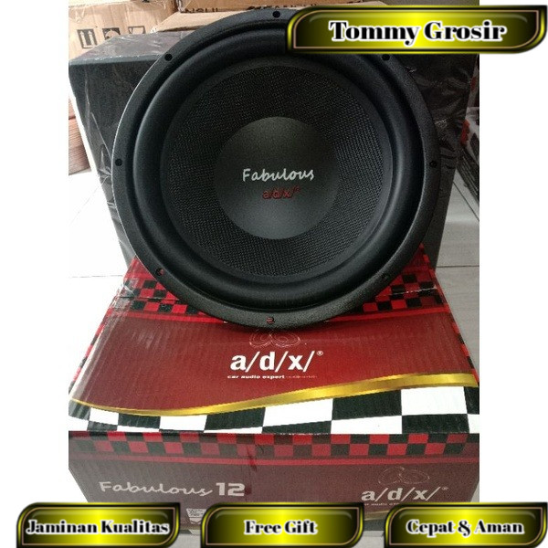 Subwoofer ADX Fabulous 12inch double coil