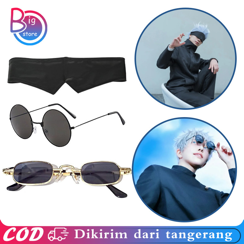 Kacamata Gojo Satoru Gojo Satoru Glasses Tutup Mata Gojo Alat Peraga Cosplay
