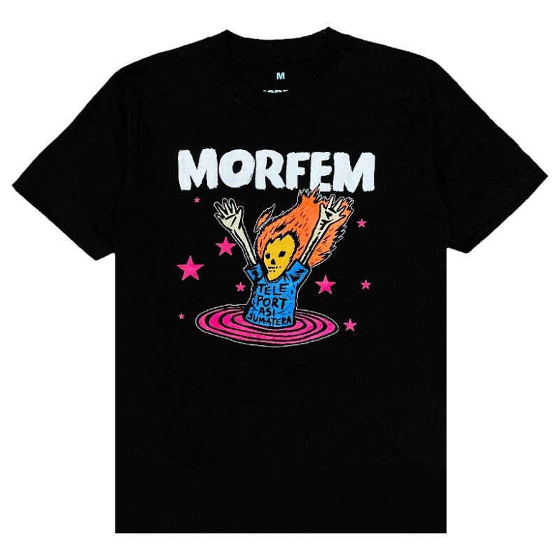<COD> Tshirt MORFEM - TELEPORTASI SUMATERA TOUR | Morfem Official Merchandise