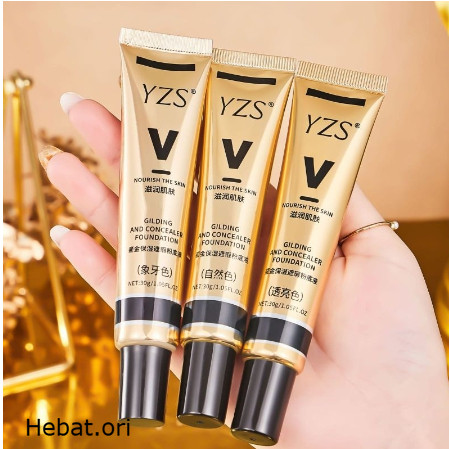 YZS Original Foundation Gilding And Concealer Liquid Foundation Moisturizing Waterproof