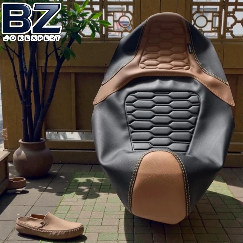 COVER JOK motor BEAT VARIO PCX DLL model TAWON ( PASANG PAKAI STAPLES) PREMIUM CUSTOM UNIVERSAL UNTU