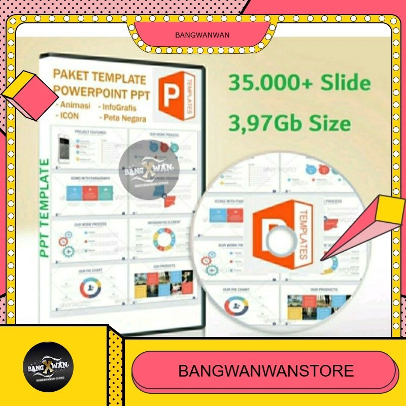 Template Presentasi PPT Powerpoint Slide Modul