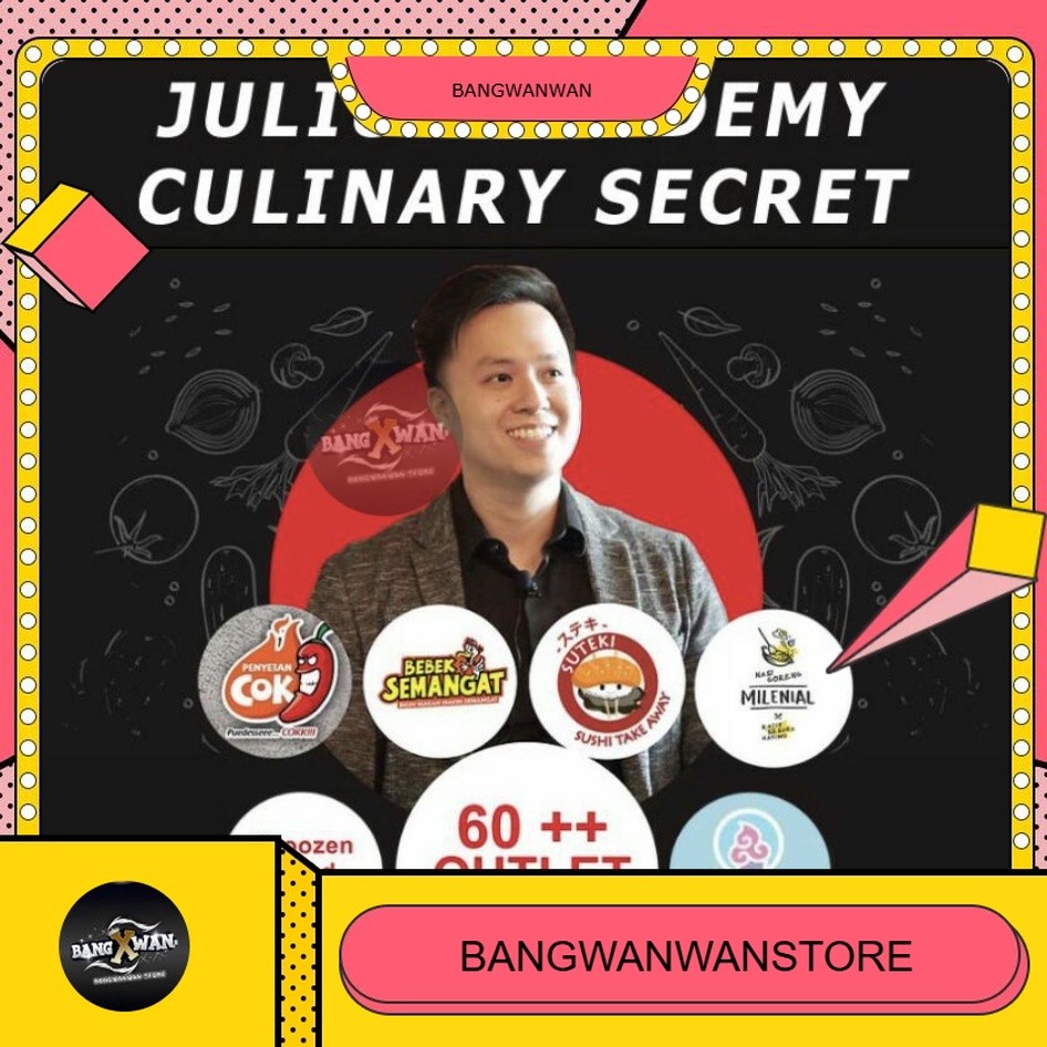 JULIUS ACADEMY CULINARY SECRET - Bisnis Kuliner Profit Puluhan Juta