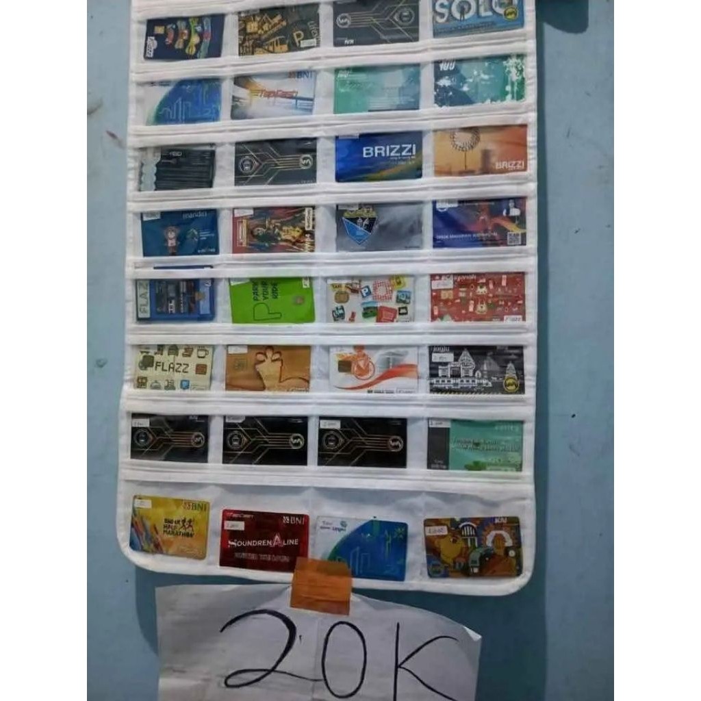 Kartu Bekas! Flazz gen 1 E-money BCA Jaklingko KRL LRT Bus Transjakarta Murah