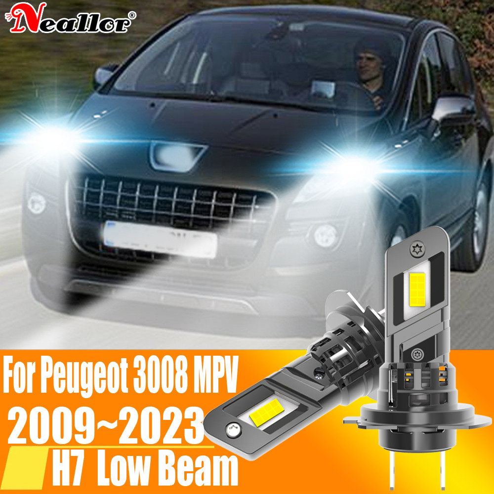 2x H7 Led Headlight Canbus No Error H18 Car Bulb High Power 6000K White Light ode Lamp 12v 55w For P