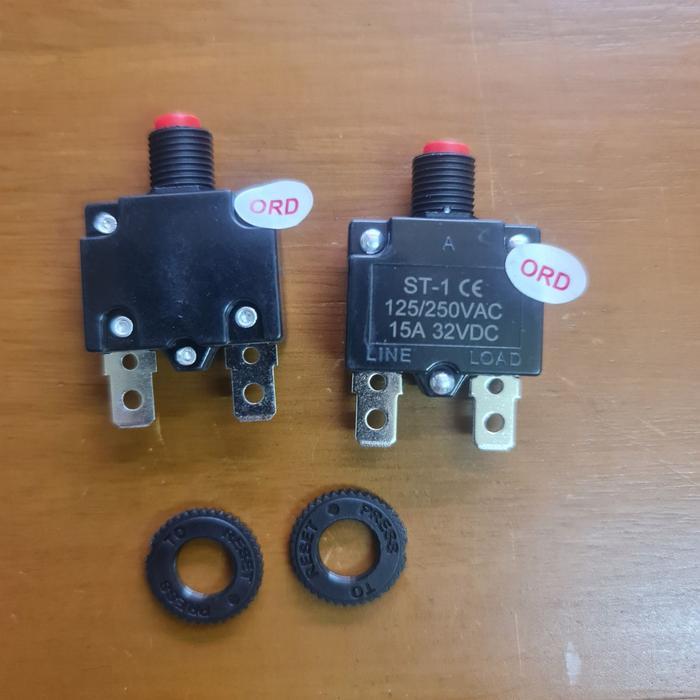 BestPart Overload/Circuit breaker RCB-15A-2-BKL