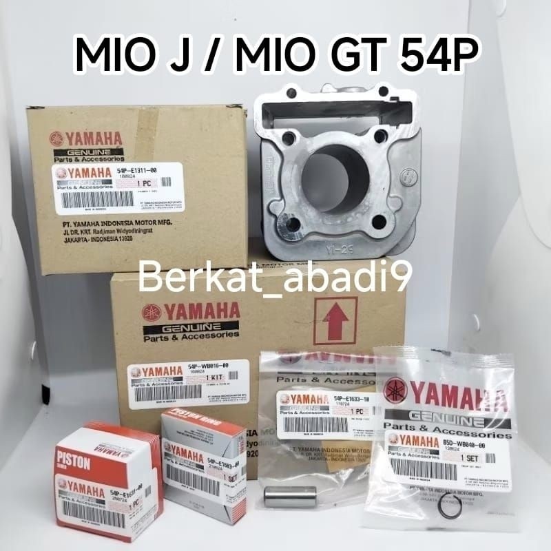 [ Original Yamaha ] Cylinder Block Blok Assy Komplit Mio J / Mio GT