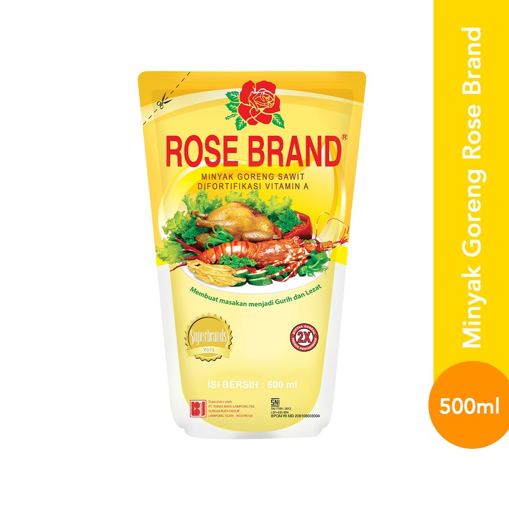 Rose Brand - Minyak Goreng Rose Brand 500 ML