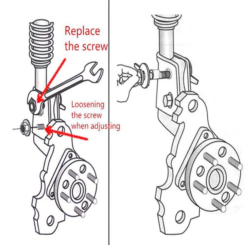 RJ 2 Batang Baut Chamber / Nut Baut Chamber Spooring /Baut Chamber Spooring Ukuran 12 mm