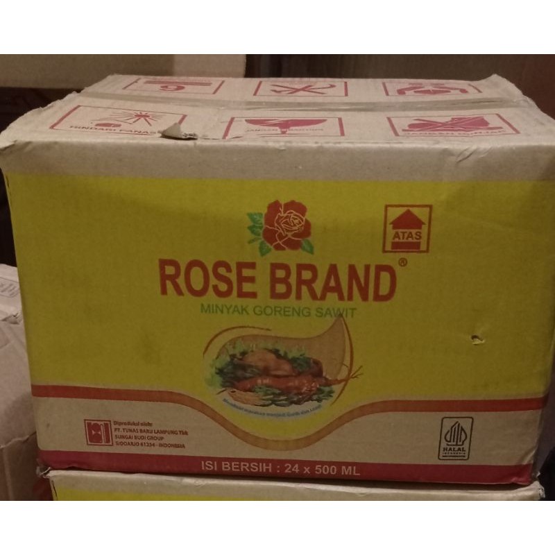 Minyak Goreng Rose Brand 500ml 1 Dus