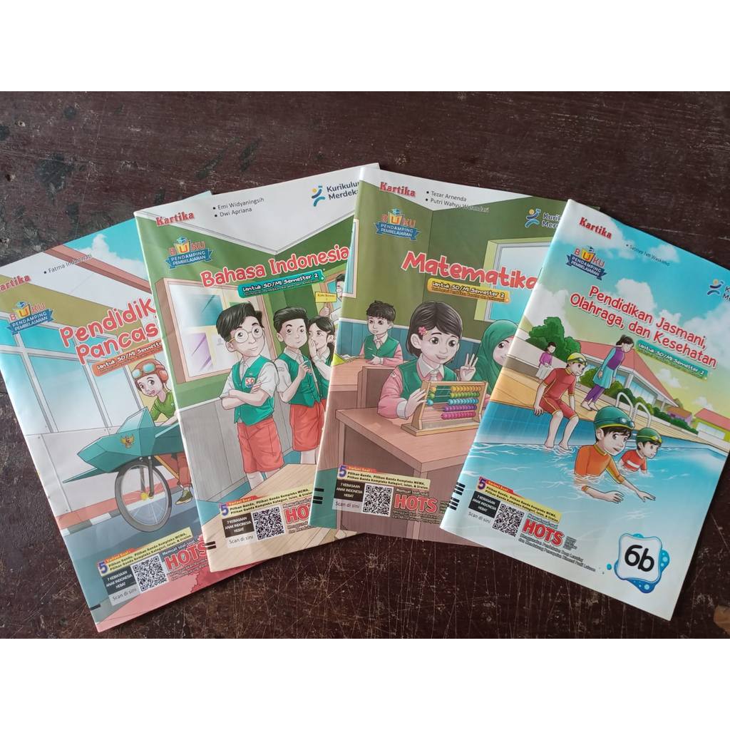 Buku LKS Kartika Adijaya Duta Aksara (Ex Grahadi) SD MI Kelas 6 Merdeka Semester 2 Genap 2025 2026 P