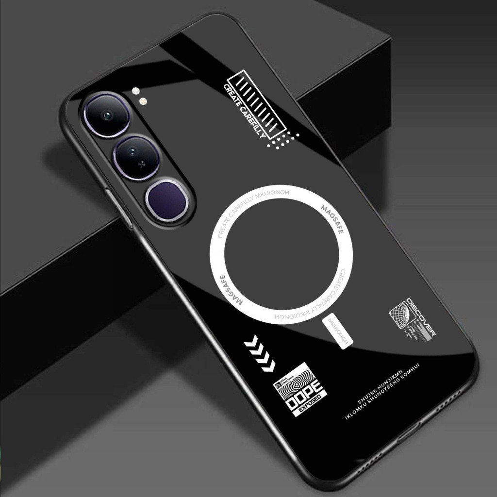 Softcase Glass  Vivo V40 Lite - Casing Hp V40 Lite - Case Hp V40 Lite - Softcase V40 Lite - s220