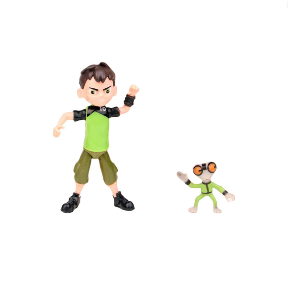 1 Pcs Cartoon Ben 10 Omnitrix Alien Force Action Figures Grey Matter Four Arms Diamondhead PVC Model