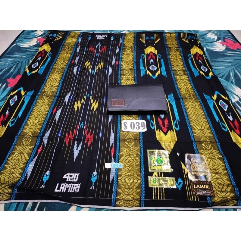 FLASH SALE 12.12 SARUNG LAMIRI KING SULTAN BENANG DOBLE 420 TIPE SIL FULL SUTRA LEMBUT HALUS DAN LIC