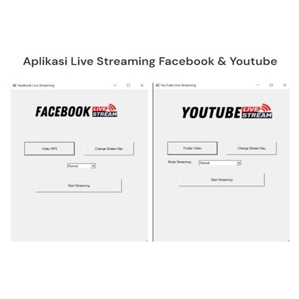 Tools Live Streaming Facebook dan Youtube