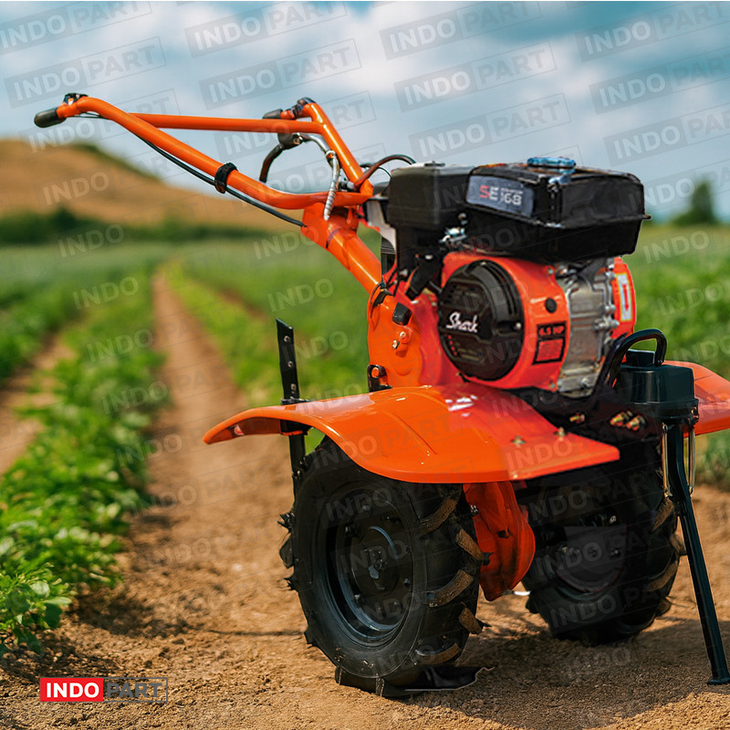 PROMO GASPOLL Traktor Mini / Tiller Mesin Bajak Kebun SDP 900 – Mesin Bajak Sawah 6.5HP Lengkap