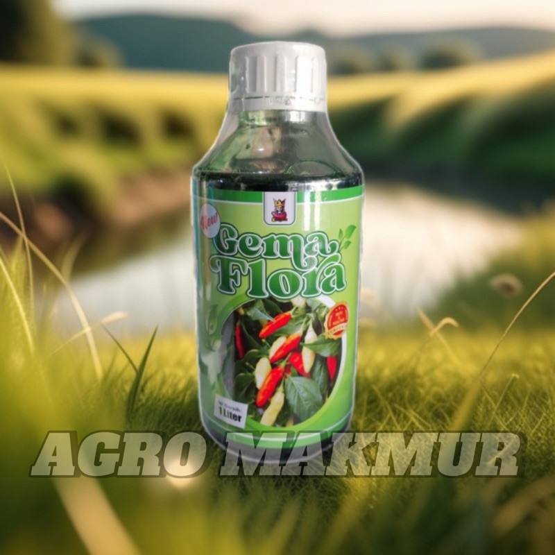 SALEPUPUK NUTRISI DAUN TERBAIK NEW GEMA FLORA MASA FEGETATIF / NPK CAIR PENYUBUR TANAMAN 1LtTERMURAH