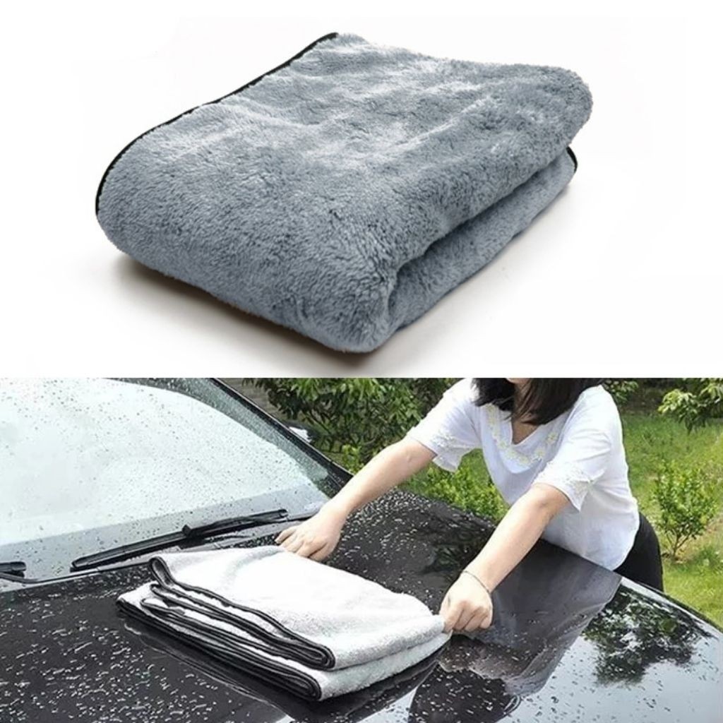 Kain Lap Microfiber Mobil Cleaning Towel Soft 40x60cm