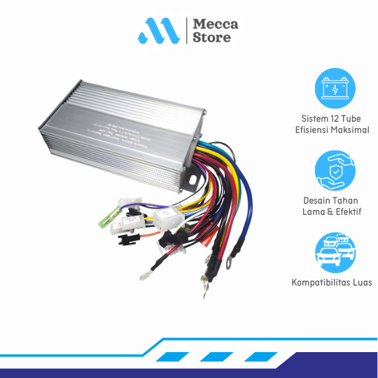 Kontroler Sepeda Listrik Motor Controller 12 Tube 48/60/64V
