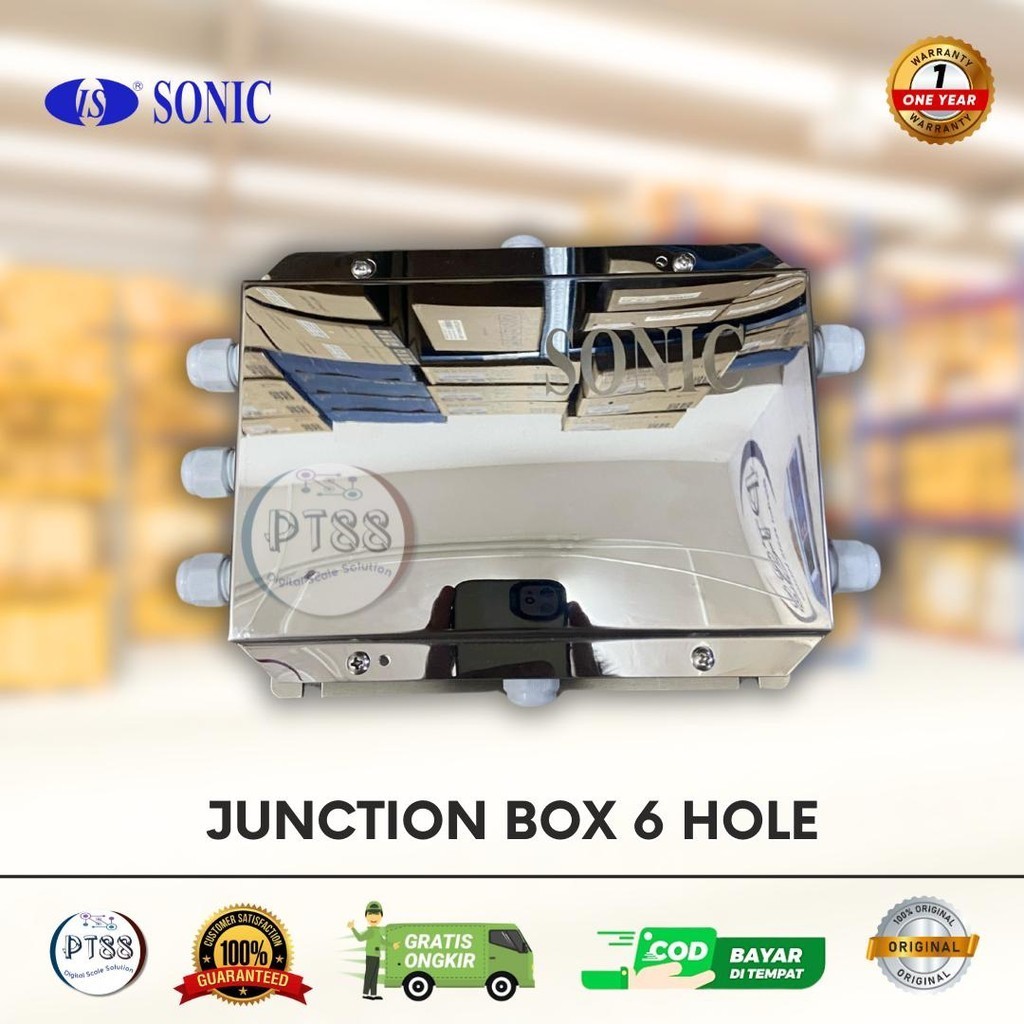 Junction box 6hole/Junction box timbangan 6 hole Bergaransi